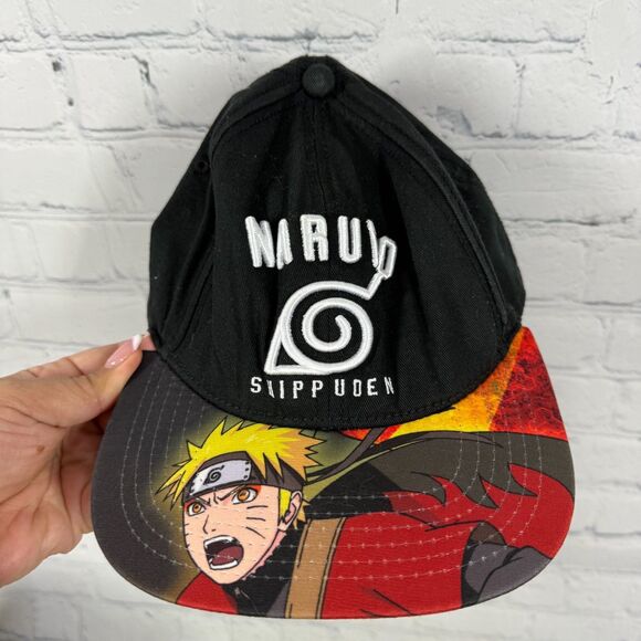 Vintage Naruto Shippuden Collection Snapback Hat Cap Japan Anime Manga 2002 - Picture 10 of 11